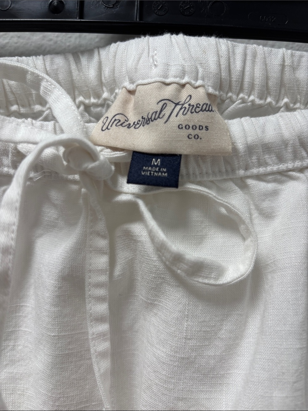 Universal Thread White Maxi Drawstring Skirt - Picture 2 of 3